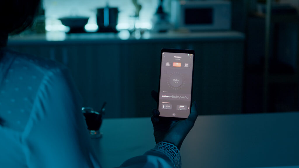 Domotique éclairage et volets pilotés par smartphone
